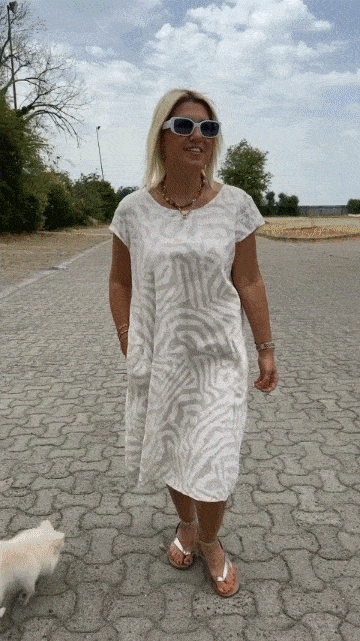 Tyylikäs boheemi vintage-mekko