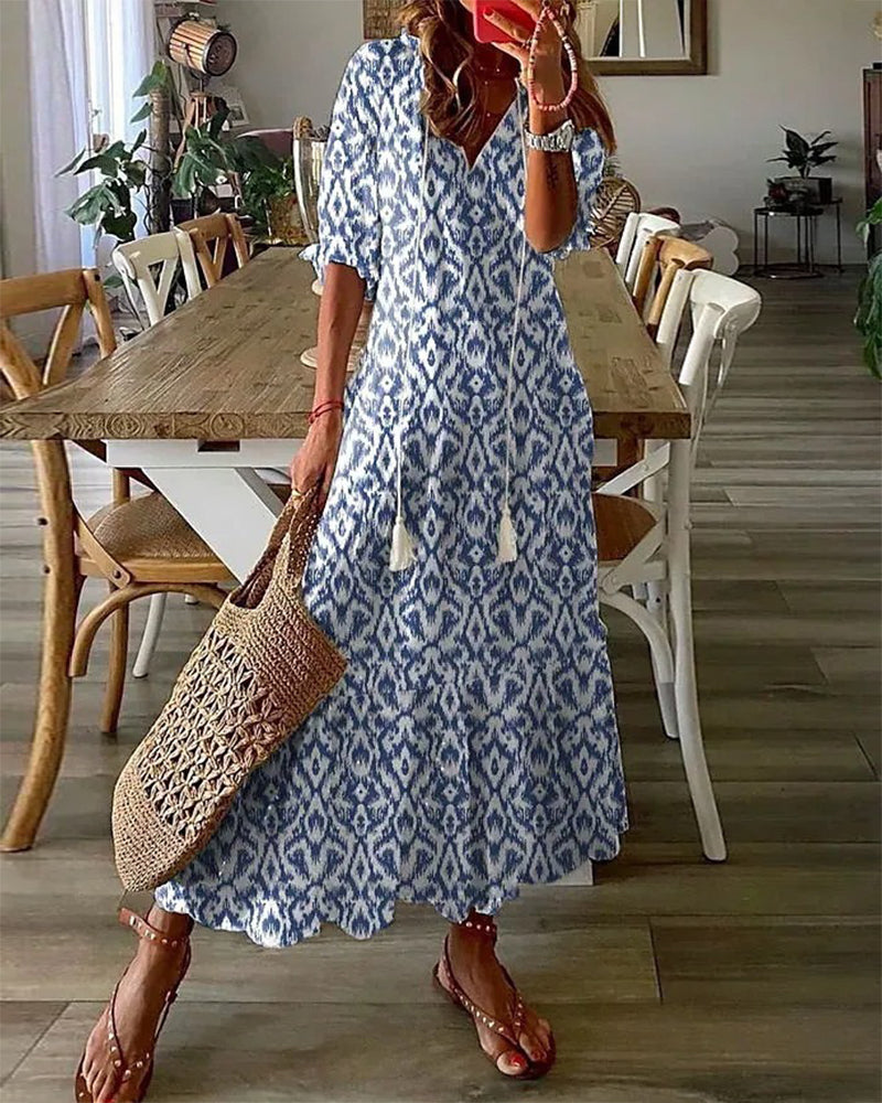 Mikha boheemi vatsaa peittävä mekko 1 + 1 ilmaiseksi