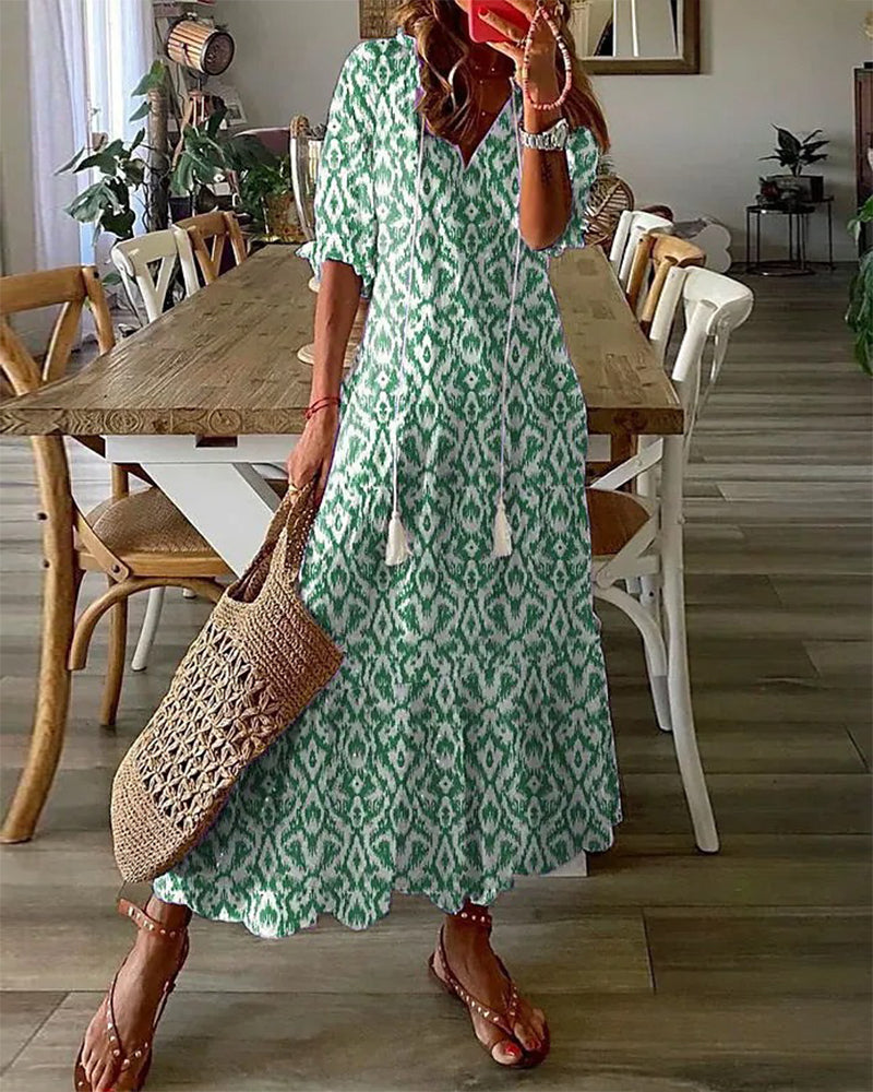 Mikha boheemi vatsaa peittävä mekko 1 + 1 ilmaiseksi