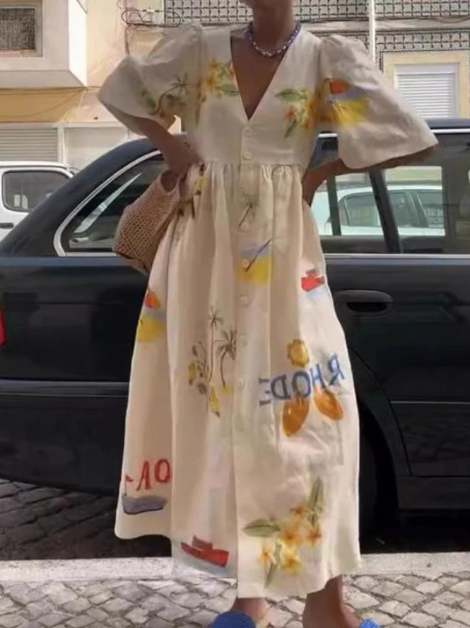 Lexy-kuvioinen midimekko