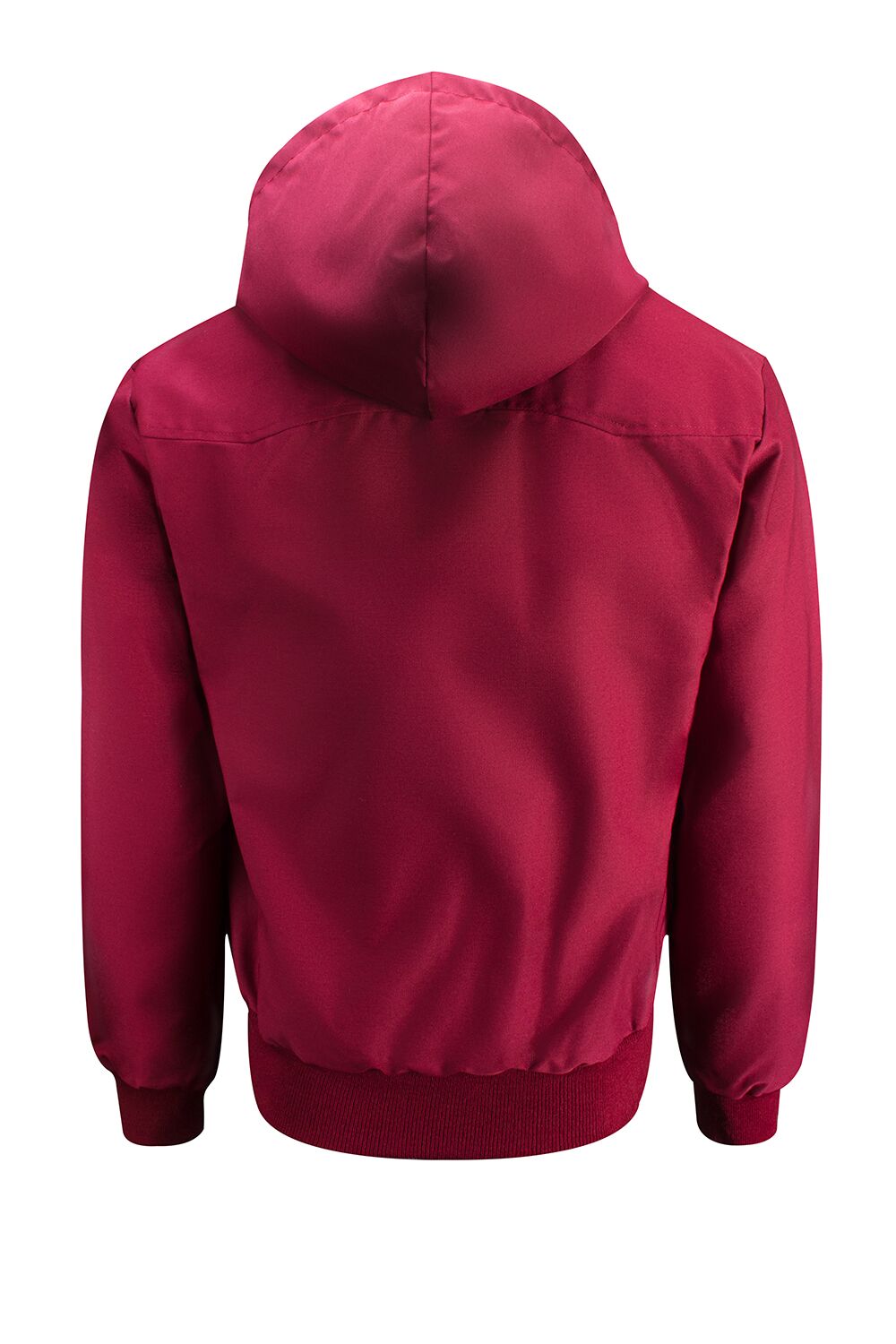 Miesten hupullinen Harrington-takki – viininpunainen