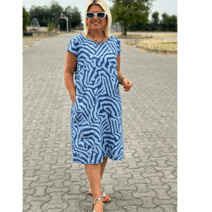 Tyylikäs boheemi vintage-mekko