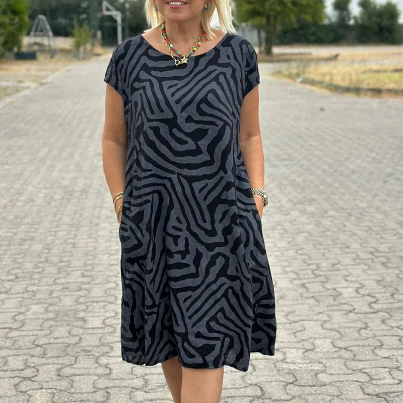 Tyylikäs boheemi vintage-mekko