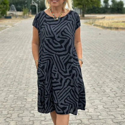 Tyylikäs boheemi vintage-mekko