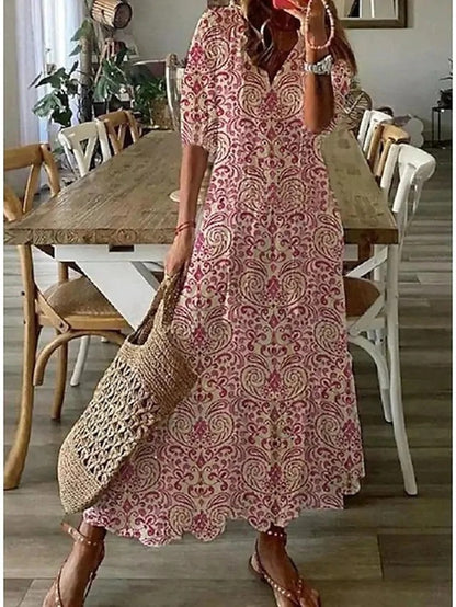 Mikha boheemi vatsaa peittävä mekko 1 + 1 ilmaiseksi