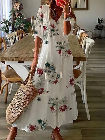 Mikha boheemi vatsaa peittävä mekko 1 + 1 ilmaiseksi